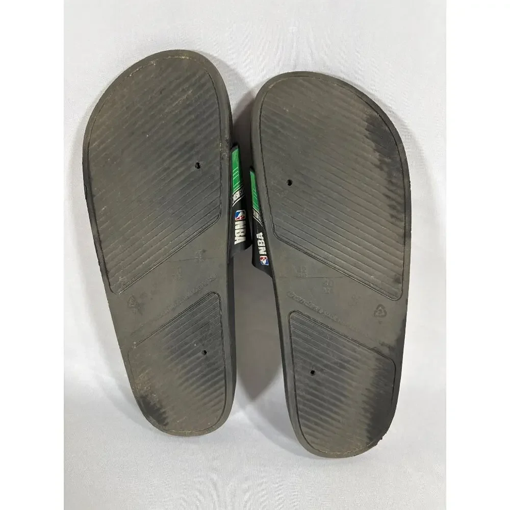 Rider x NBA Boston Celtics Slide Sandals Black Green Men's 9